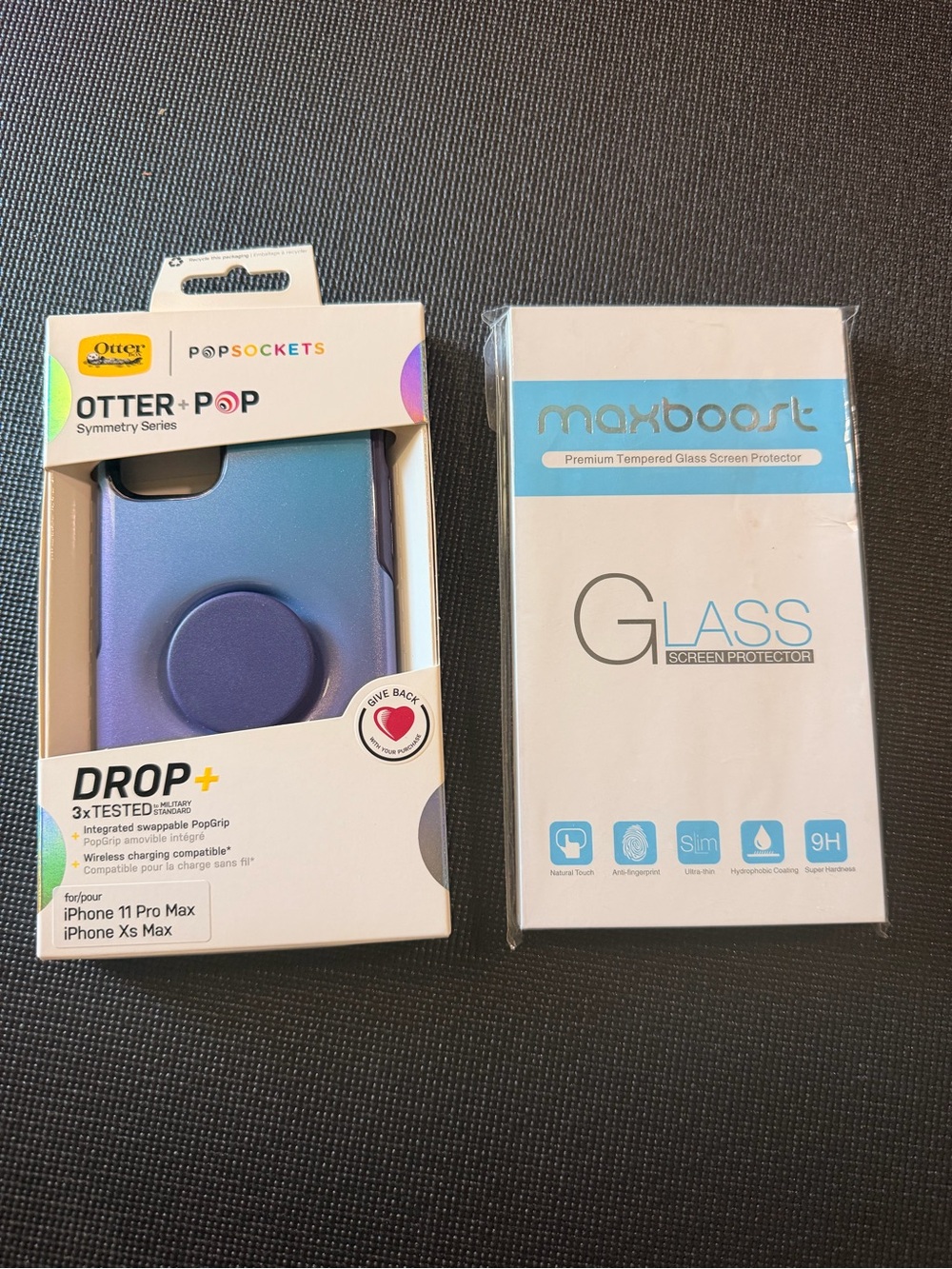 OtterBox Otter+Pop Gradient Blue to Purple iPhone Case with PopGrip